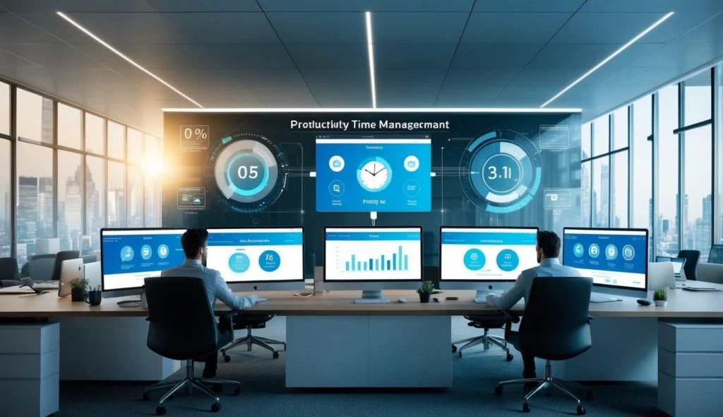 AI-powered productivity platform automating tasks and improving workplace efficiency